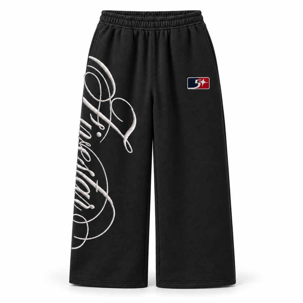 FIVESTAR LEAGUE SWEATPANTS (BLACK)