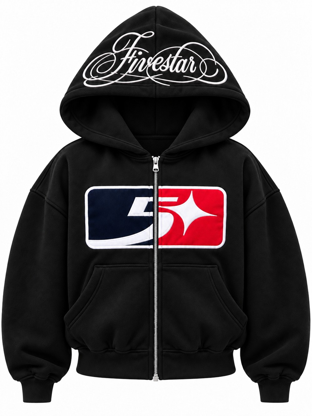 FIVESTAR LEAGUE ZIP-UP (BLACK)