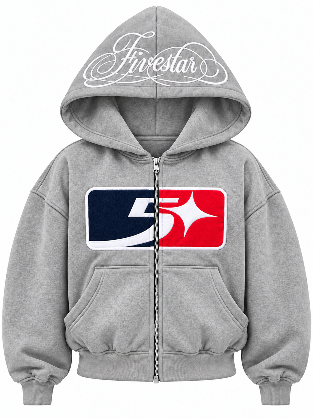FIVESTAR LEAGUE ZIP-UP (GREY)