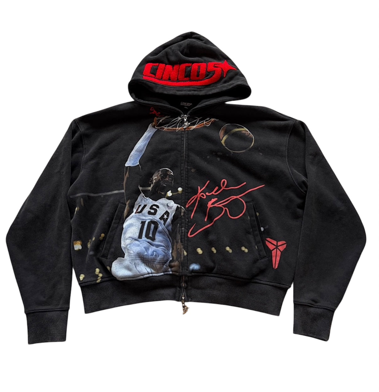 5 Rings 2 Medals Zip-Up