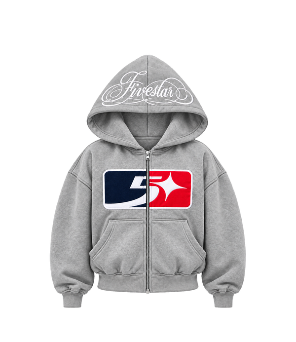 FIVESTAR LEAGUE ZIP-UP (GREY)